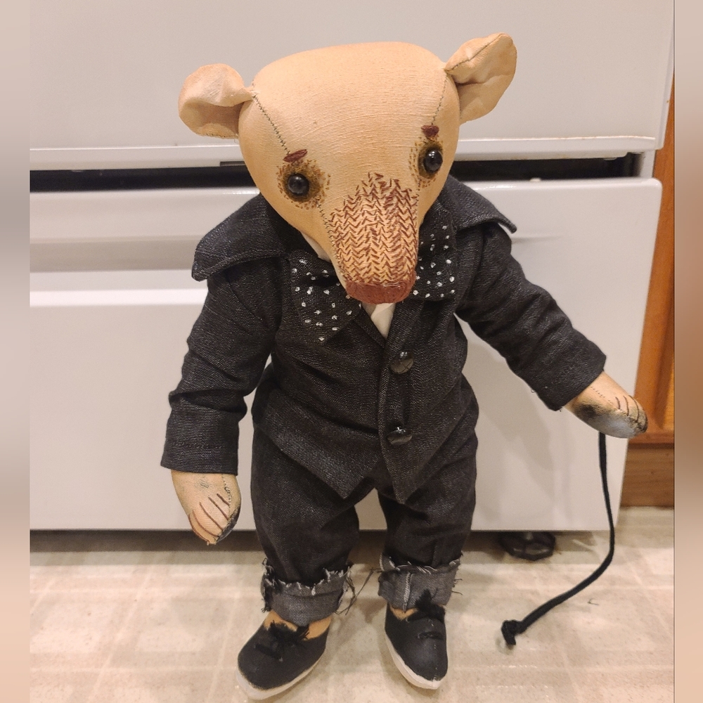 Teddy Bear in Black Suit